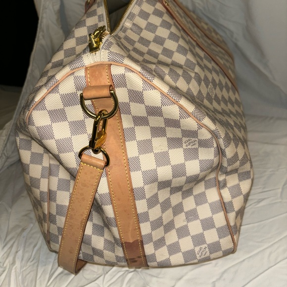Louis Vuitton Keepall Bandoulière 55 - Damier Azur Canvas - Picture 3 of 9